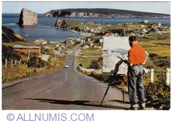 Percé-the Rock and the village -1971