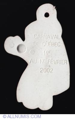Quebec Winter Carnival effigy 2002
