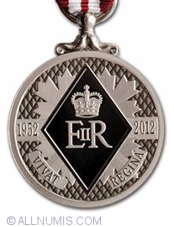 Image #2 of Queen Elizabeth ll Diamond Jubilee Medal 2012