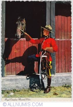 Image #1 of Regina - RCMP Officer with his horse