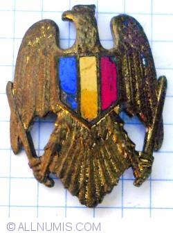 Romania Eagle and Flag-2