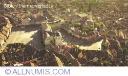 Sibiu aerial view
