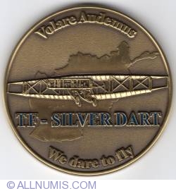 ISAF Task Force Silver dart coin 2011