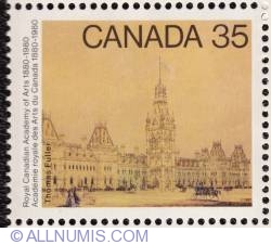 Image #1 of 35¢ Thomas Fuller-Parliament Buildings 1980