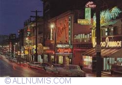 Image #1 of Vancouver - Chinatown at night 1969
