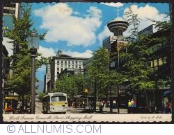 Vancouver - Granville pedestrian shopping mall 1983