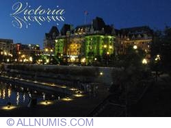 Image #1 of Victoria - Empress hotel  at night