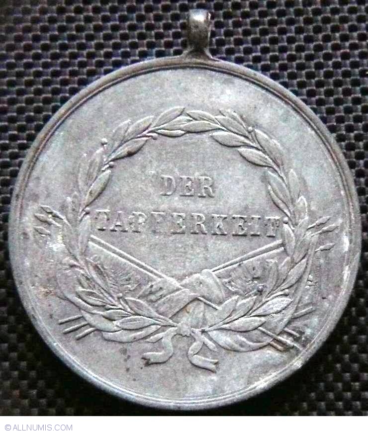 WW I Der Tapferkeit-Bravery-2nd Class, Military Medals - Austria ...