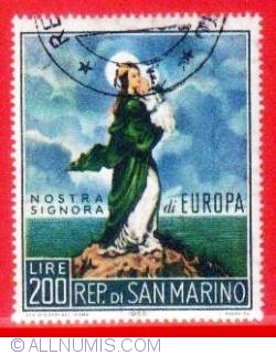 200 lire 1966 - C.E.P.T.- Europa