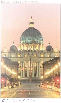 Image #1 of Rome - St. Peter s Basilica at night