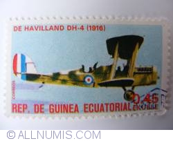 Image #1 of 0.45 Ekuele  De Havilland DH-4 (1916) 1979