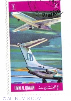5 Dirhams DC-9 1972