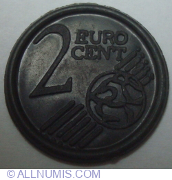 2 EURO CENT – Monedă de joc