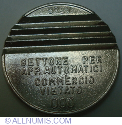 Image #1 of GETTONE PER APP. AUTOMATICI COMMERCIO VIETATO 000