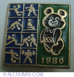 Image #1 of Mascota Jocurilor olimpice de vară, Moscova 1980