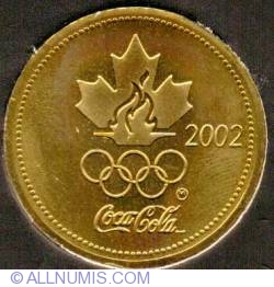 Coca Cola 2002 XIX Winter Olympic Games Ice Hockey Gold Medalist Chris Pronger Medallion