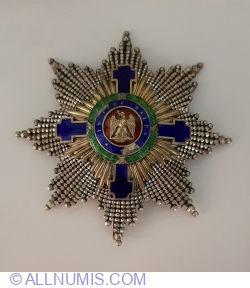 Ordinul Steaua  Romaniei in grad de Mare Ofiter  model 1 pt civili pe timp de pace 1