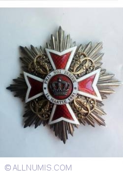 Image #1 of Order of the Crown of Romania  Type I, Grand Cross Breast Star
