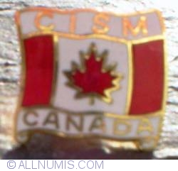 Canada CISM (Military Sports) pin