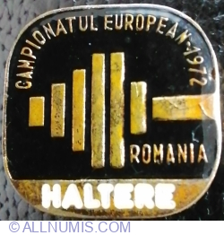 ROMANIA - Haltere - Campionatul European 1972