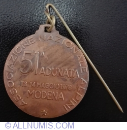 Image #1 of 51a Adunata in MODENA - 1978