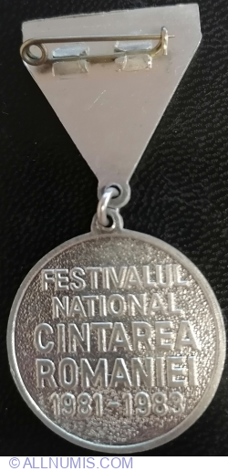 Festivalul National Cintarea Romaniei 1981 - 1983 - Locul II