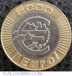 Image #2 of 1 Euro 1997-1998 Fiesole/Pontassieve - Ecco l'Euro