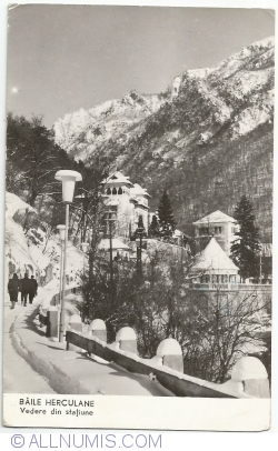 Image #1 of Băile Herculane - Vedere din stațiune