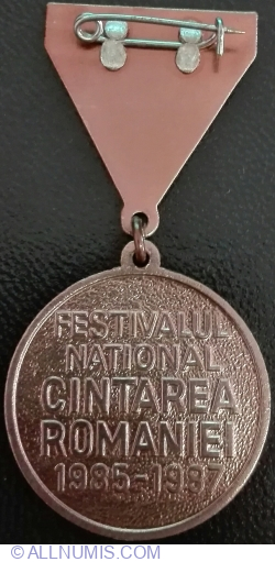 Image #2 of Festivalul National Cintarea Romaniei 1985 - 1987 - Locul III