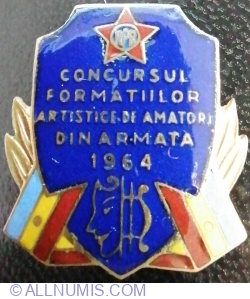 Concursul Formatiilor Artistice de Amatori din Armata - 1964