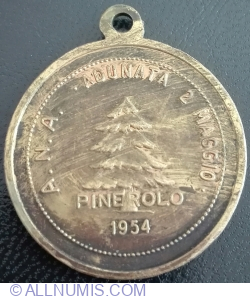 A.N.A. Adunata in PINEROLO - 2 Maggio 1954