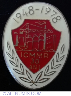 ICMMR 30 Ani - 1948 - 1978