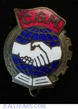 Image #1 of C.G.M. - Comitetul General al Muncii Tip Insigna