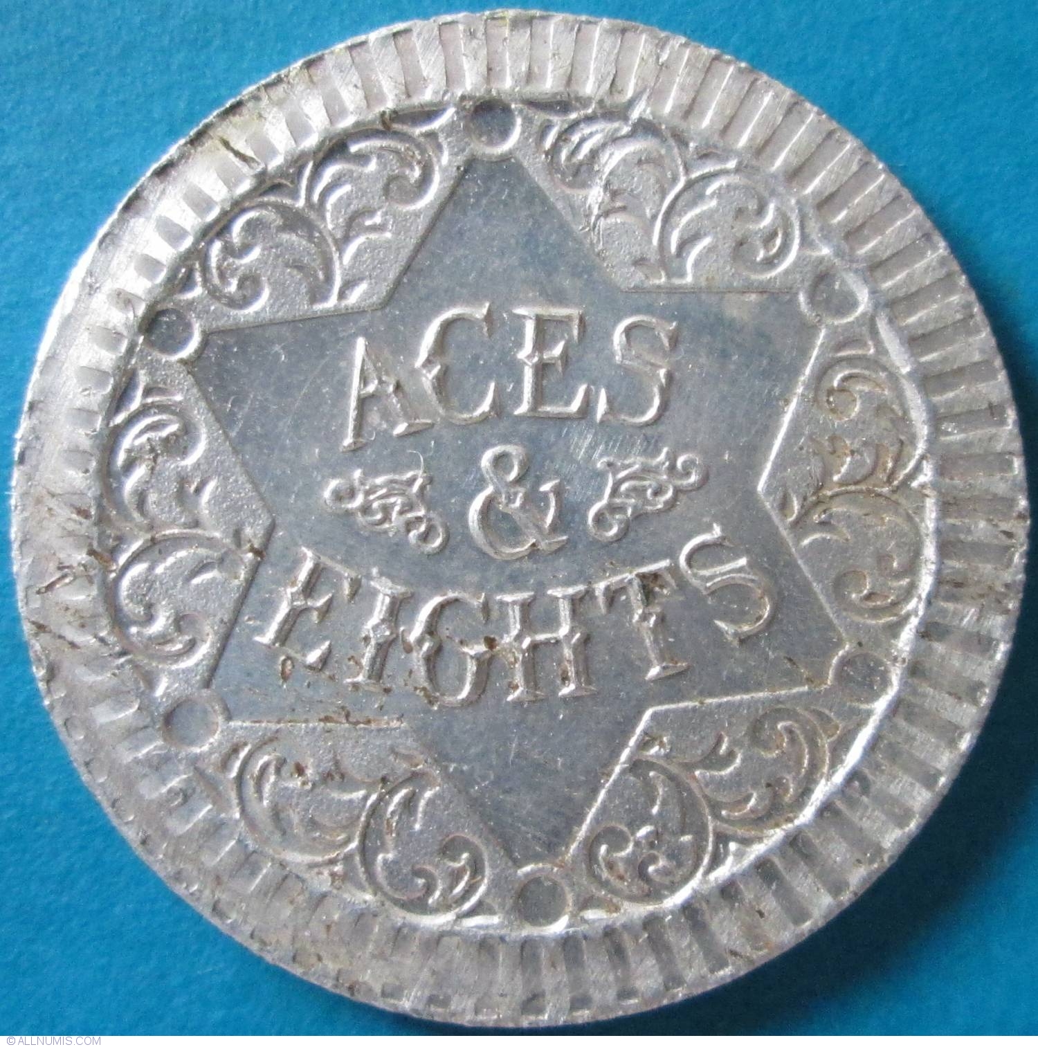 Aces & Eights, Game and sport tokens - United States of America - Token
