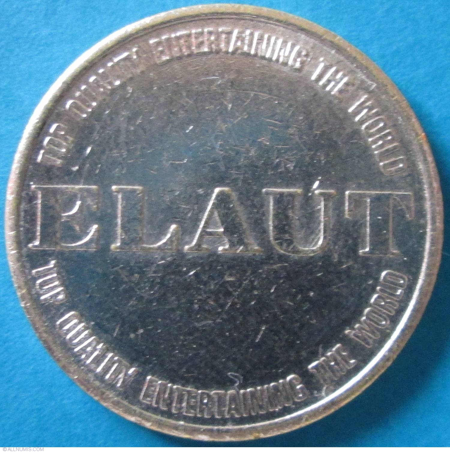 ELAUT All Quality Entertainng The World Game and sport tokens