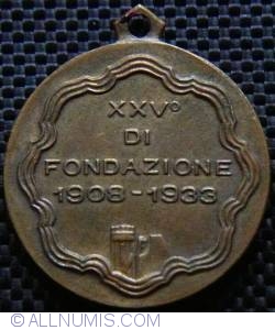 SPES - XXV di Fondazione 1908-1933