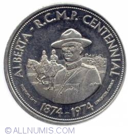 Image #2 of Edmonton Klondike dollar 1974