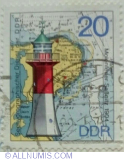 20 Pfennig 1975 - Mole Fire Saßnitz (1904)
