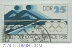 25 Pfennig 1988 - Rowing