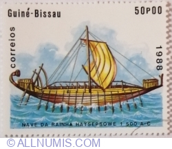Image #1 of 50 Pesos 1988 - Queen Hatsepsut's ship