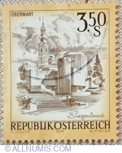 Image #2 of 3.50 Shillings 1978 - Osterkirche, Oberwart (Burgenland)