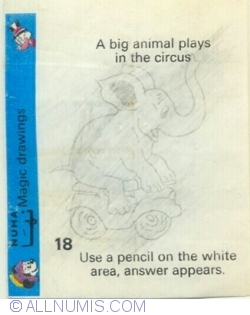 18 - A big animal plays in the circus