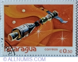 0,50 Córdoba 1982 - Satellite