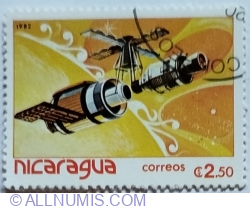 2,50 Córdoba 1982 - Satellites, space vehicles