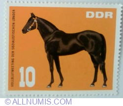 10 Pfennig 1967 - Stallion