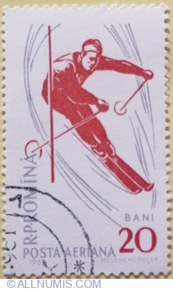 20 Bani 1961 - Giant Slalom