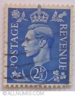 Image #1 of 2 1/2  Penny - King George VI