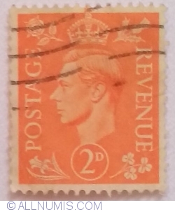 2 Penny - Regele George VI