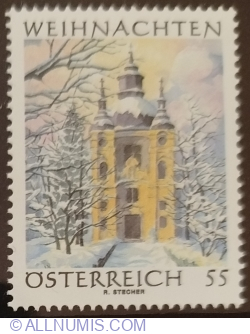 Image #1 of 55 Eurocent 2006 - Grimage Church Christkindl (Upper Austria)