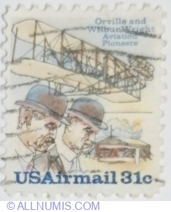 31 Cents 1978 - Wright Brothers, Flyer A and Shed